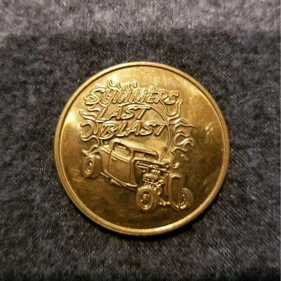 1999 Summers Last Blast Vernon Street Car Show Collectors Coin Token SC218 - Picture 1 of 7